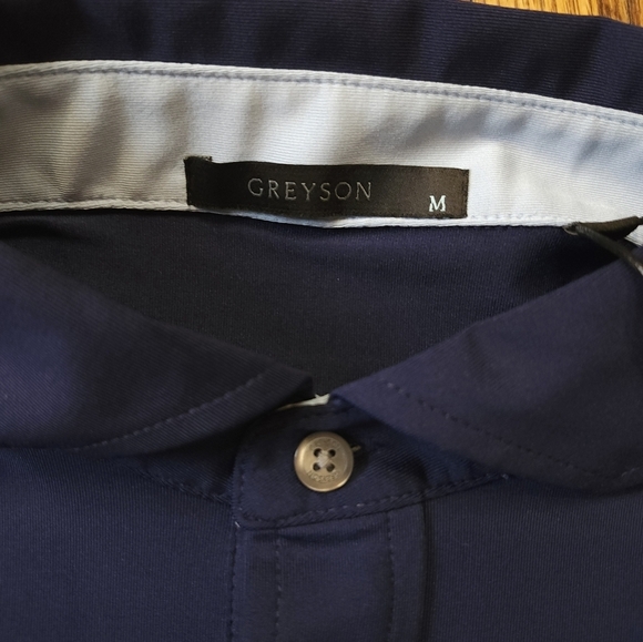 Greyson Mens Tala Polo Size M Blue ST Louis City SC NEW Mls - Picture 4 of 8